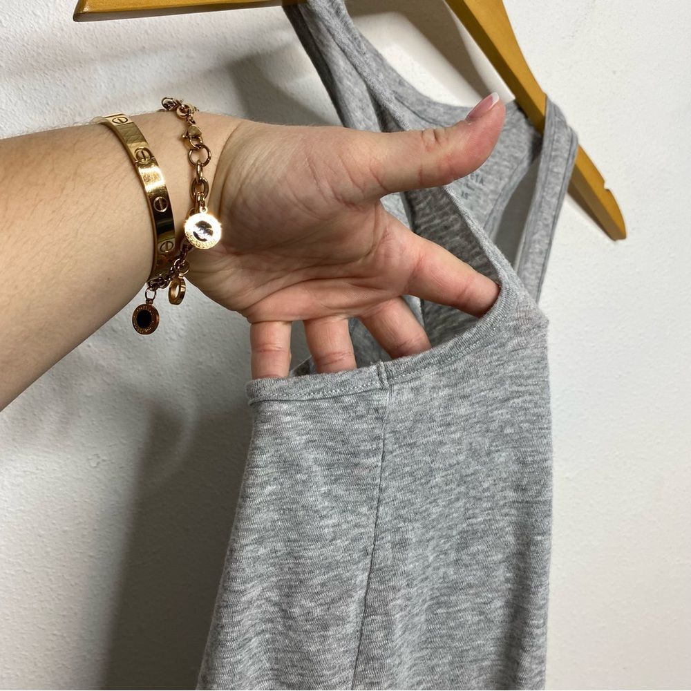 Athleta Gray Racerback Tank - Picture 5 of 8